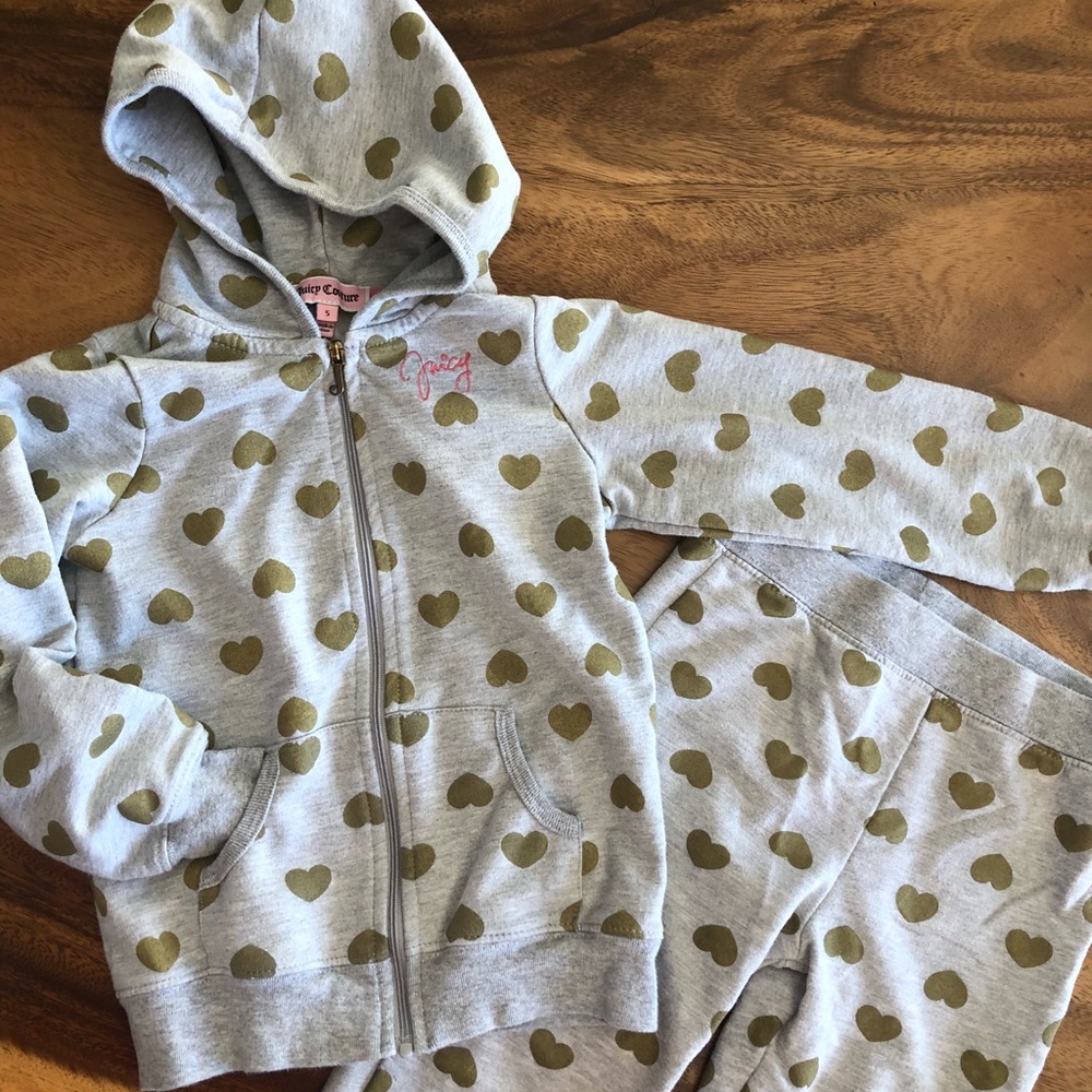 Juicy Couture Hearts Sweatsuit